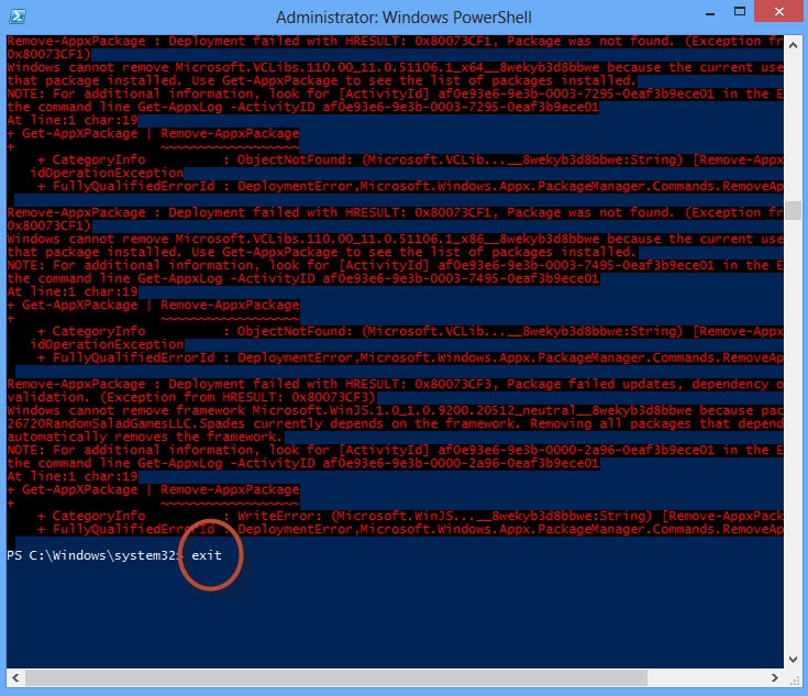 How to remove “Metro Apps” from Windows 8 Metro Screen-7